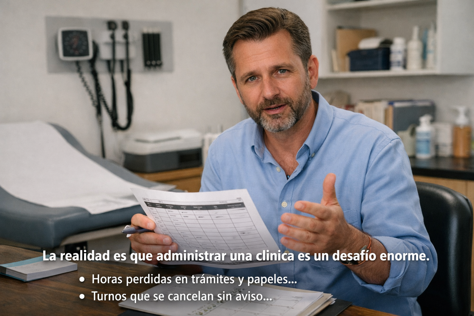 Fundador explicando la vision de Nursa